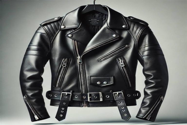 blouson cuir motard